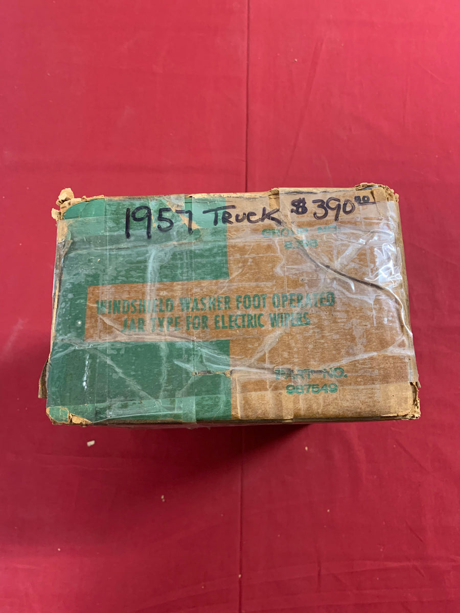 1957 CHEVROLET NOS TRUCK WINDSHIELD WASHER KIT Forbush Vintage Auto Parts