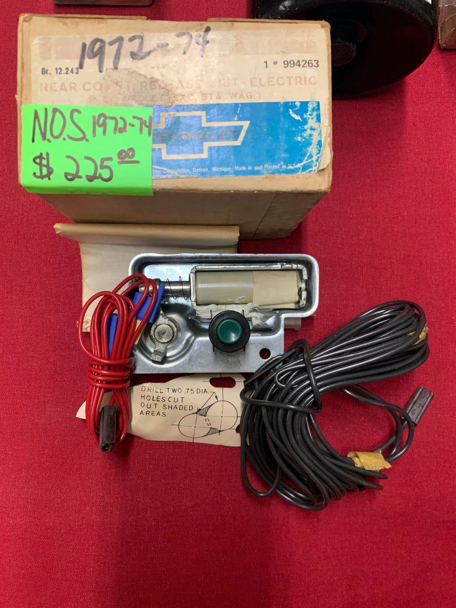 1972-74 CHEVROLET NOS TRUNK OPENER – Forbush Vintage Auto Parts