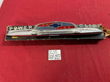 1952 CHEVROLET NOS STYLELINE TRUNK EMBLEM FOR POWER GLIDE