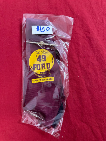 1949 FORD TIE WITH FORD TIE CLIP
