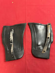 1942-48 CHEVROLET NOS RUBBER GRAVEL GUARDS WITH CLIPS
