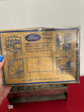 ORIGINAL FORD BBQ GRILL WITH FORD BRIQUETS