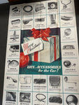 CHEVROLET MERRY CHRISTMAS ACCESSORIES POSTER