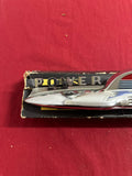 1952 CHEVROLET NOS STYLELINE TRUNK EMBLEM FOR POWER GLIDE