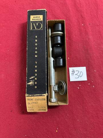 1939-54 CHEVROLET NOS FRONT STABILIZER KIT