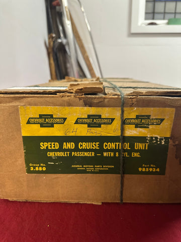 1964 CHEVROLET NOS SPEED AND CRUISE CONTROL UNIT 8 CYLINDER