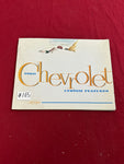 1960 CHEVROLET CUSTOMER FEATURES BOOK