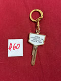 CHEVROLET KEY KEYCHAIN