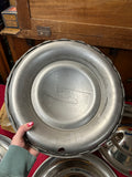 1949-50 CHEVROLET NOS ACCESSORY HUBCAPS SET OF FOUR IN ORIGINAL BOX