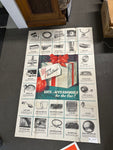 CHEVROLET MERRY CHRISTMAS ACCESSORIES POSTER