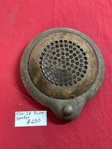 1936-38 CHEVROLET RADIO SPEAKER