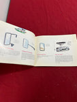 1960 CHEVROLET CUSTOMER FEATURES BOOK