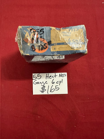 1955 CHEVROLET NOS HEAT GAUGE 6 CYLINDER