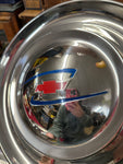1949-50 CHEVROLET NOS ACCESSORY HUBCAPS SET OF FOUR IN ORIGINAL BOX
