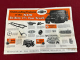 1929 CHEVROLET TRUCK POSTER BROCHURE