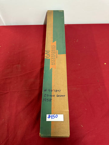 1958 CHEVROLET NOS TWO DOOR SEDAN VENT SHADES
