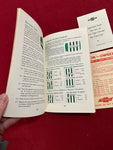 1952 CHEVROLET OWNERS MANUAL