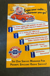 CHEVROLET RADIO POSTER