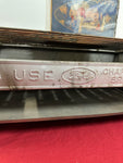 ORIGINAL FORD BBQ GRILL WITH FORD BRIQUETS