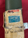 1972 CHEVROLET NOS DARK GREEN REAR FLOOR MATS