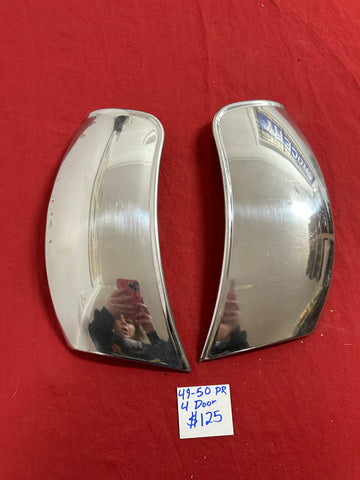 1949-50 CHEVROLET 4 DOOR GRAVEL GUARDS