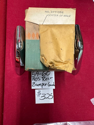 1959-60 CHEVROLET NOS REAR BUMPER GUARD