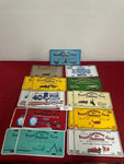 SET OF 18 LICENSE PLATES