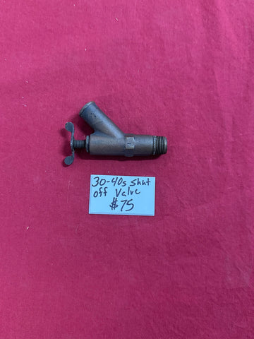 1930s-1940s CHEVROLET SHUT OFF VALVE