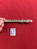 1962 CHEVROLET REPO IMPALA SS EMBLEM