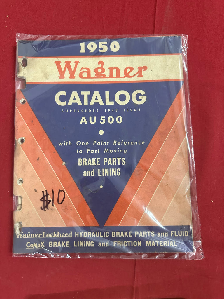 1950 WAGNER CATALOG Forbush Vintage Auto Parts