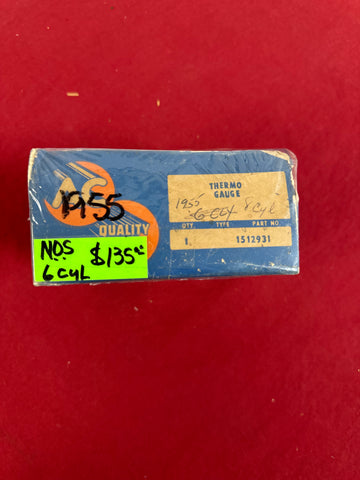 1955 CHEVROLET NOS 6 CYLINDER TEMPERATURE GAUGE
