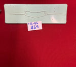 1955-56 CHEVROLET RADIO DELETE PLATE