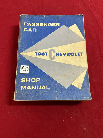 1961 CHEVROLET PASSENGER CAR SHOP MANUAL