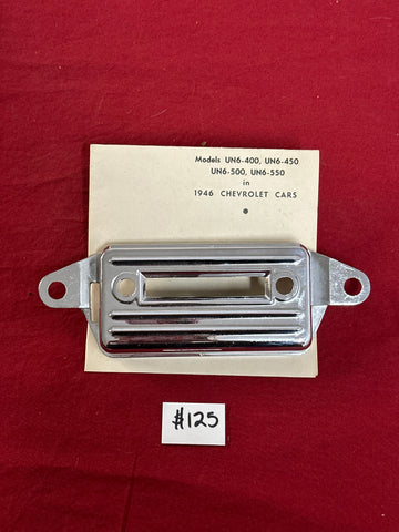 1946 CHEVROLET NOS RADIO FACE PLATE