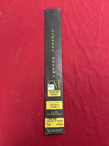 1960 CHEVROLET NOS 348 GASKET UNIT OIL PAN