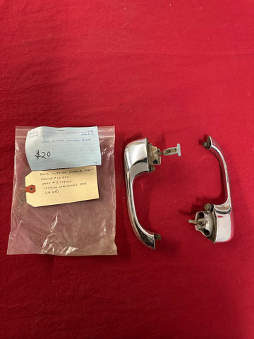 1969-70 CHEVROLET SET OF TWO RIGHT OUTDOOR HANDLES