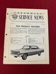 1964 CHEVROLET SERVICE NEWS