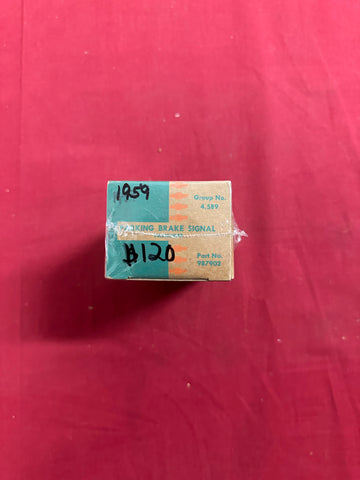 1959 CHEVROLET NOS PARKING BRAKE SIGNAL