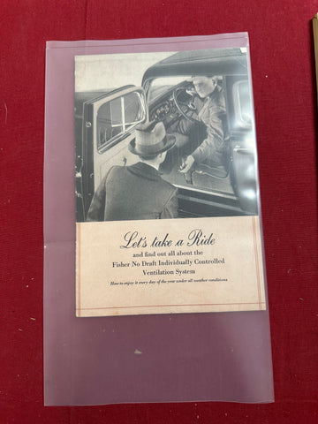 CHEVROLET VENTILATION SYDTEM BROCHURE