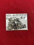 1937-38 CHEVROLET RUNNING BOARD CLIPS