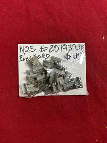 1937-38 CHEVROLET RUNNING BOARD CLIPS