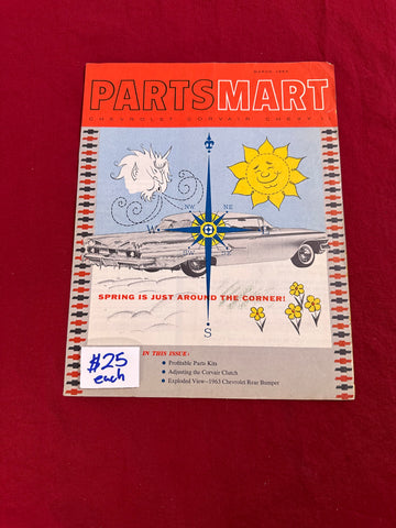 1963 PARTSMART CHEVROLET MAGAZINE