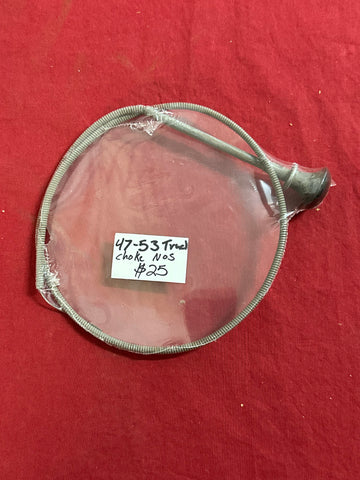 1947-53 CHEVROLET NOS TRUCK CHOKE CABLE AND KNOB