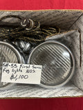 1954-55 CHEVROLET NOS FIRST SERIES FOG LIGHTS