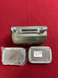 1957-59 CHEVROLET RADIO AND TWO SPEAKER COVERS