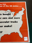 1949 CHEVROLET USA POSTER