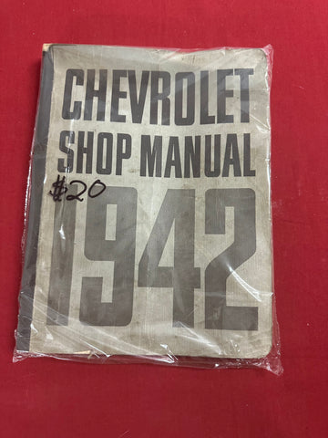 1942 CHEVROLET SHOP MANUAL