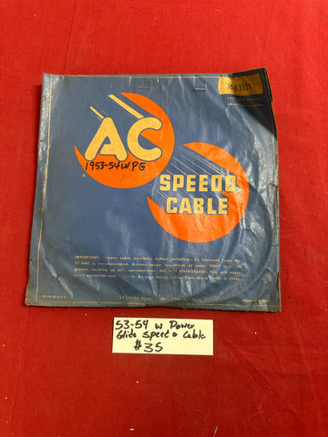 1953-54 CHEVROLET NOS POWER GLIDE SPEEDOMETER CABLE