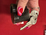 SPARE TIRE LOCK WITH GM KEYS