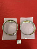 1940 CHEVROLET FOG LIGHT BEZELS